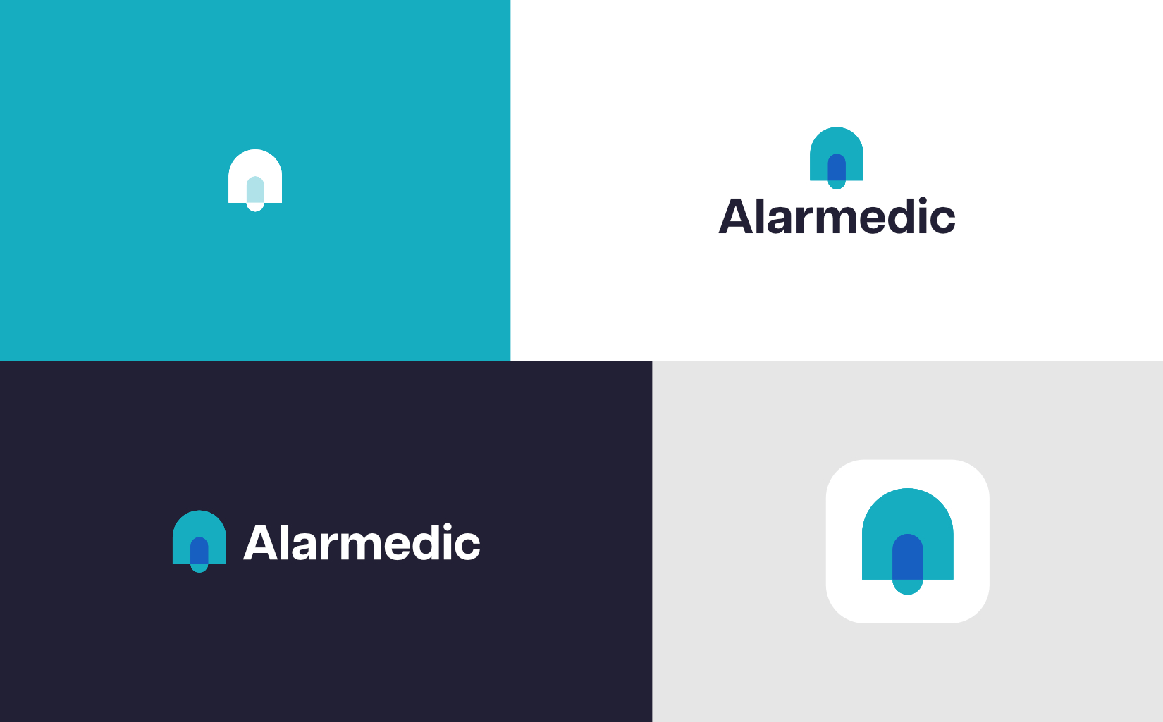 Alarmedic 的图标设计与 branding